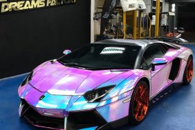 Customized Lamborghini Aventador