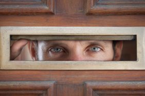 british man pumps poop mail slot