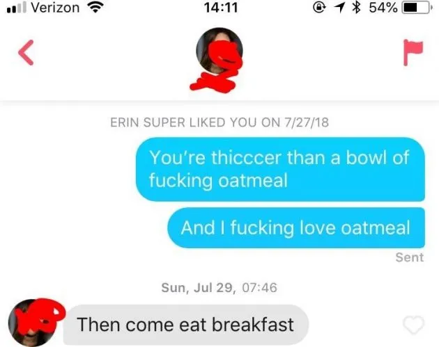 Funny Tinder chats