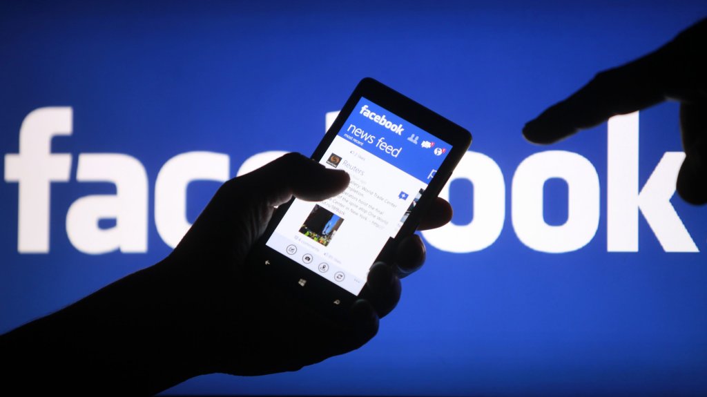 Facebook on phone