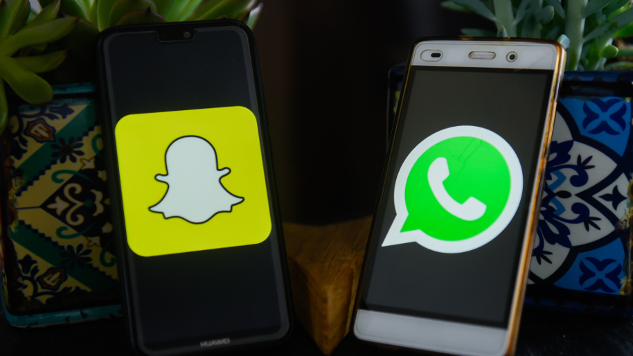Smartphones with Whatsapp