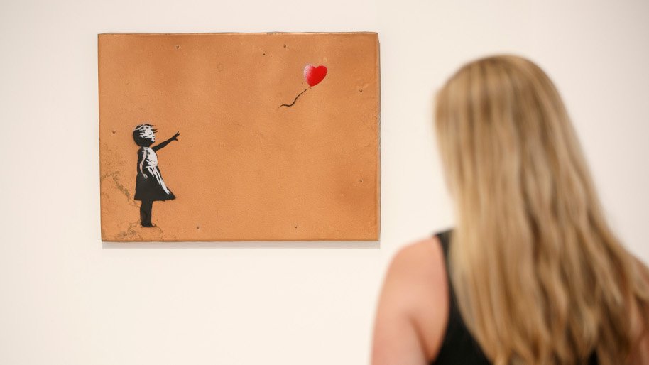 Banksy Girl with Balloon