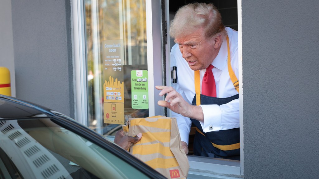 Donald Trump McDonalds