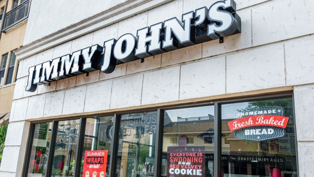 Jacksonville, Florida, Tapestry Park, mixed-use development, Jimmy John's, building exterior.