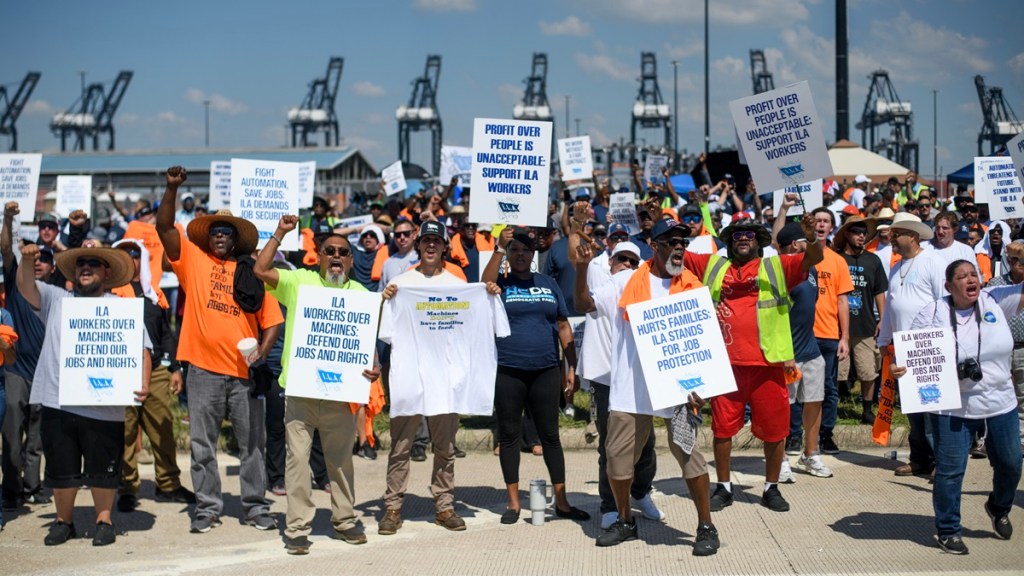 Port Strike Dock What Products Items Affected Stock Price Increase
