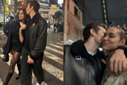 Dua Lipa and Callum Turner