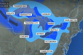 Thanksgiving Winter Storm Snow Weather Forecast Warning Watch Buffalo New York Michigan Lake Effect