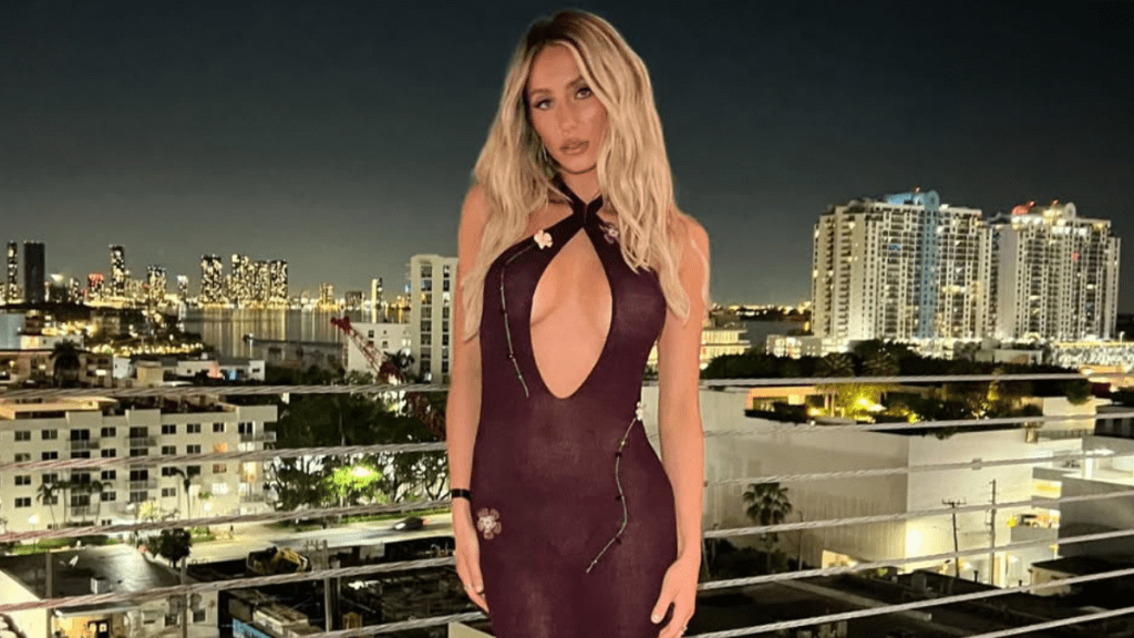 Alix Earle see-through dress boyfriend Braxton Berrios photos