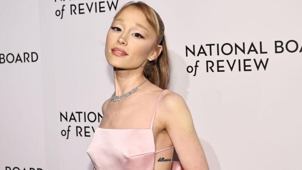 Ariana Grande attends The National Board of Review Annual Awards Gala at Cipriani 42nd Street on January 07, 2025, in New York City.