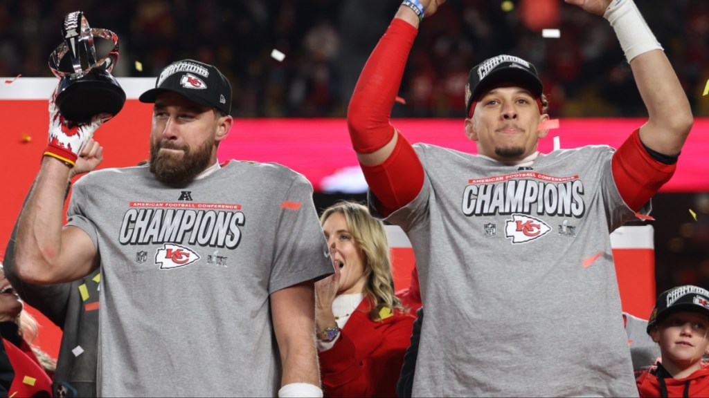 Patrick Mahomes Travis Kelce