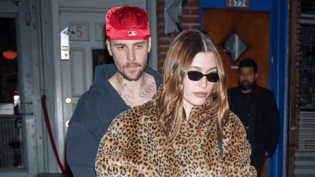 Justin Hailey Bieber sushi date night