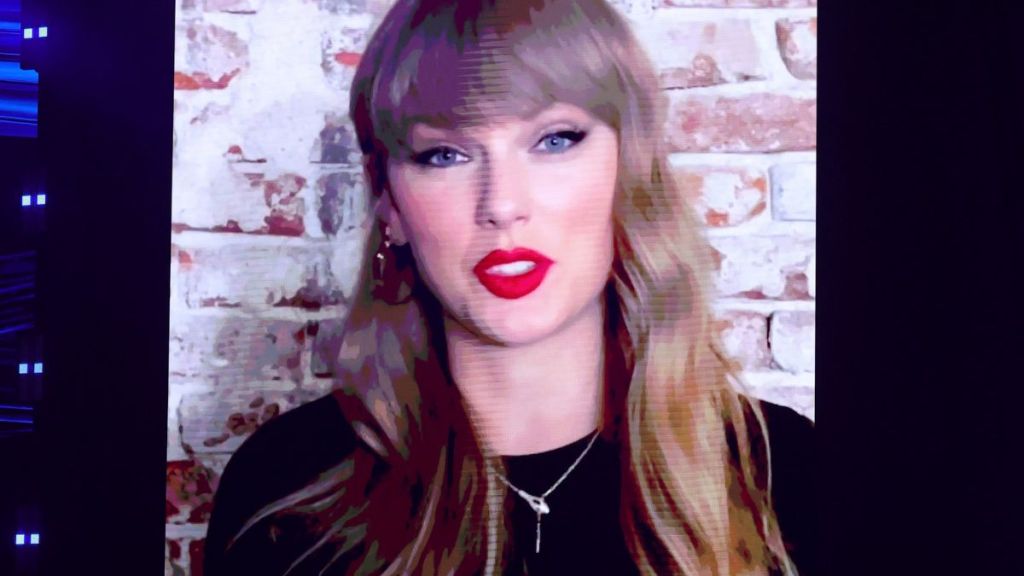Taylor Swift iHeartRadio Awards 2025 video