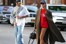 Justin & Hailey Bieber leave U.S.