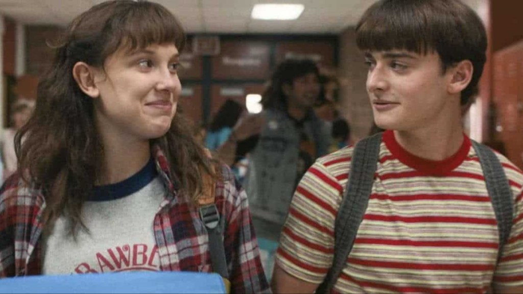 stranger things millie bobby brown noah schnapp