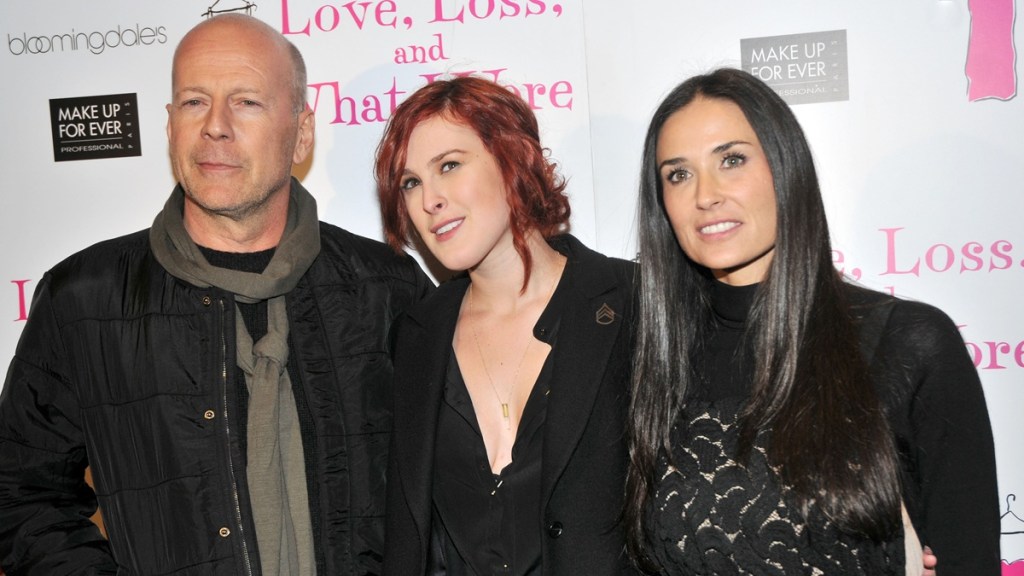 Bruce Willis & Demi Moore's Daughters Reveal They Still Take Baths Together