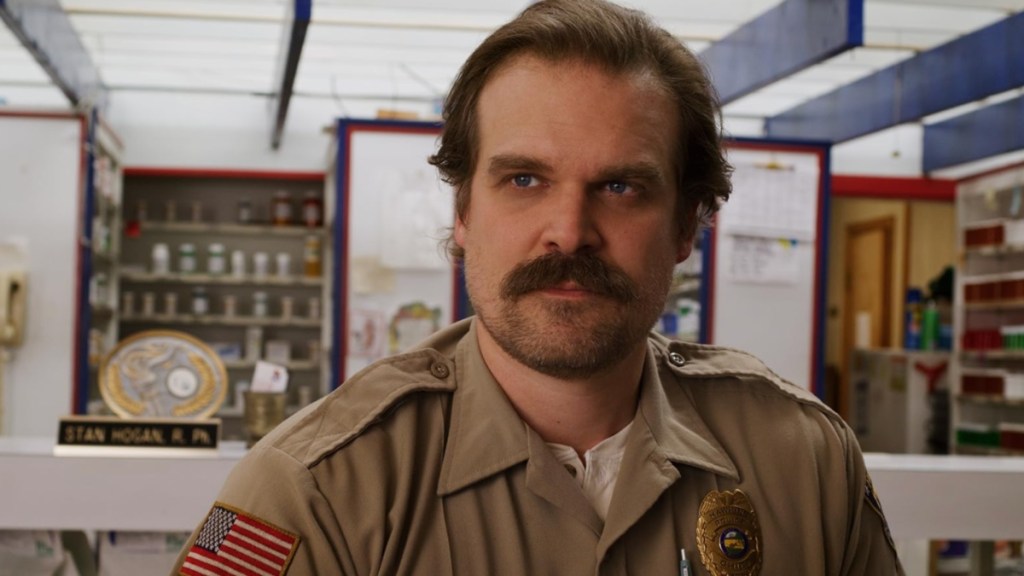 David Harbour Reveals He's 'Mad' at Pedro Pascal
