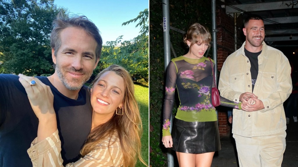 travis kelce taylor swift ryan reynolds