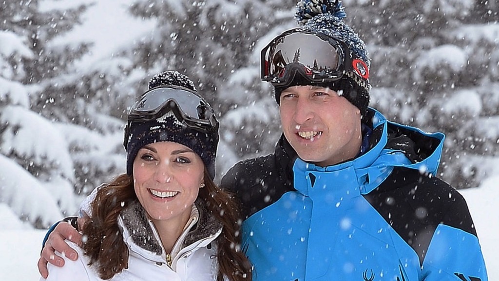 kate middleton skiing photos