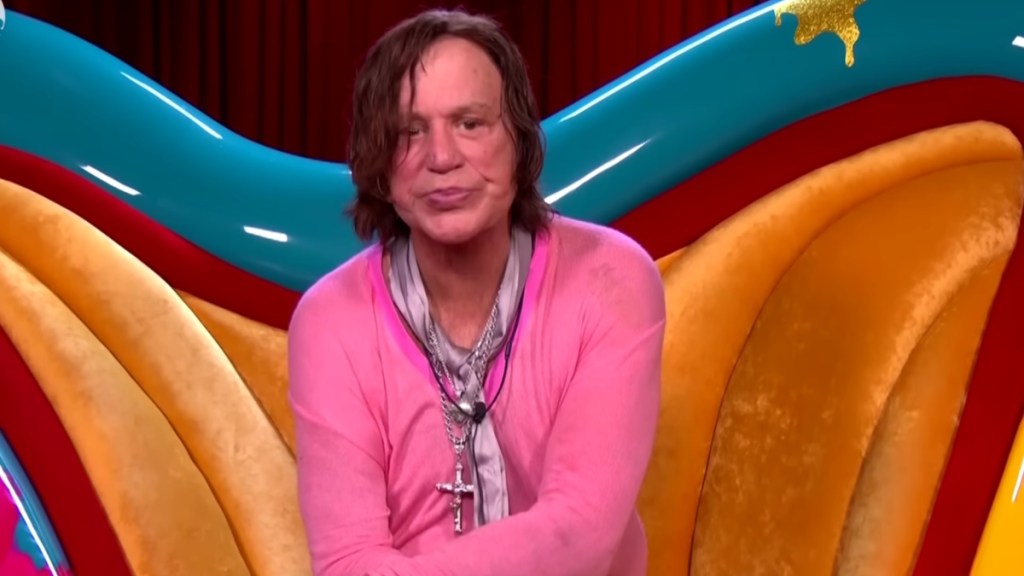 Mickey Rourke Exits Celebrity Big Brother Amid Problematic Behavior