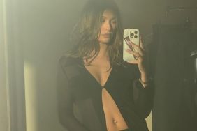 Hailey Bieber baby Easter photo