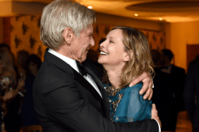 Harrison Ford Travels In Subway After Kissing Calista Flockhart