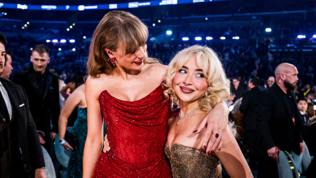Taylor Swift and Sabrina Carpenter