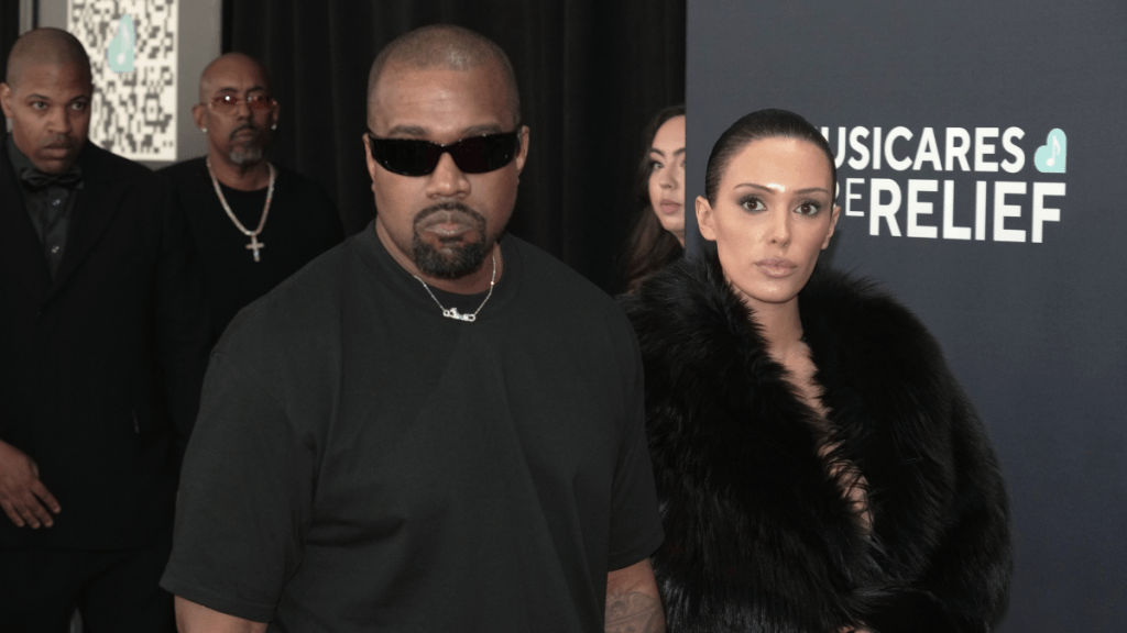 Bianca Censori and Kanye West