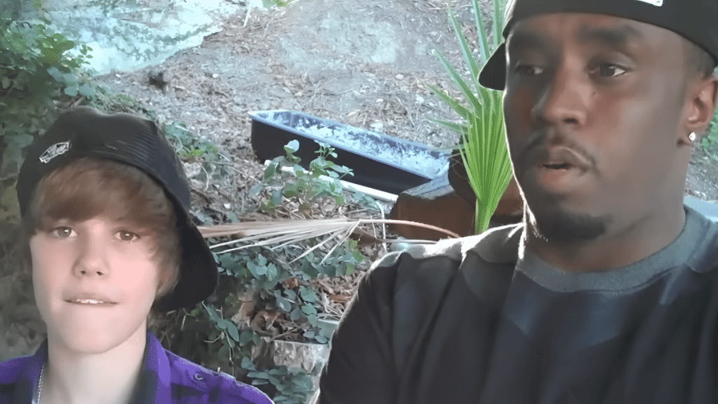 Justin Bieber video with Sean 'Diddy' Combs