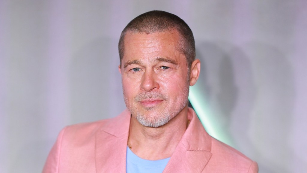 Brad Pitt Unveils New Buzz Cut Hairstyle at F1 Movie Promotion