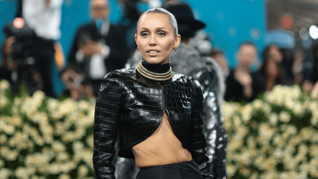 Miley Cyrus attends the 67th Annual GRAMMY Awards at Crypto.com Arena on February 02, 2025 in Los Angeles, California.