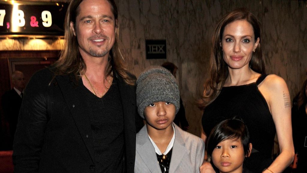 Brad Pitt Angelina Jolie kids