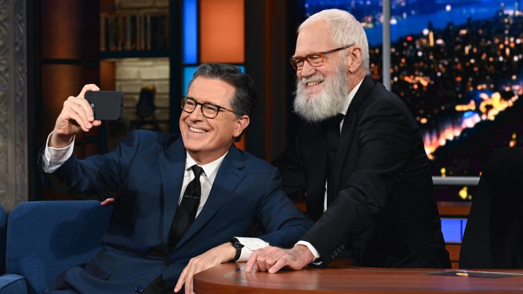 David Letterman Steps in to Support Stephen Colbert Amid Late Show Cancellation