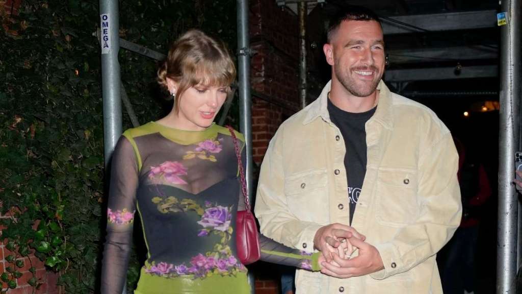 Travis Kelce Wears 'Nothing but a Tie’ When Taylor Swift Comes Home
