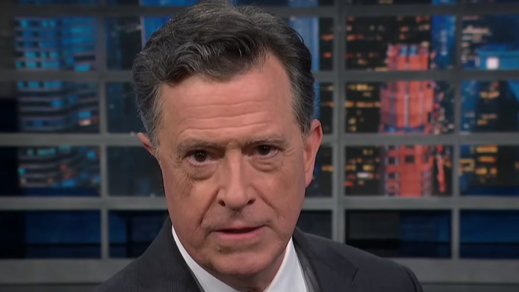 Stephen Colbert Responds to Donald Trump's Post About Late Show Cancellation