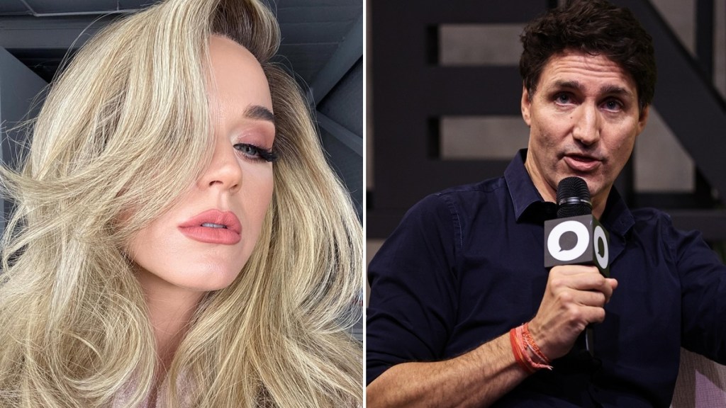 katy perry justin trudeau