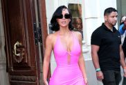 Kim Kardashian Balenciaga dress