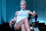 Sharon Stone Ditches Underwear in Daring Dress for Cover Shoot