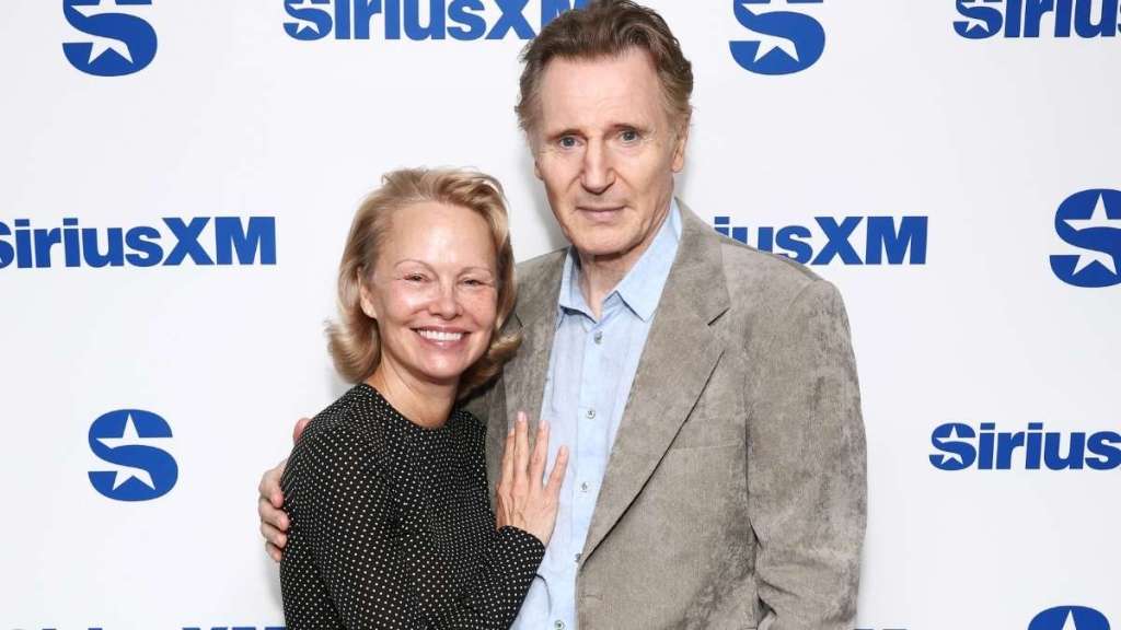 Liam Neeson Says Working With Pamela Anderson Was His Proudest Moment