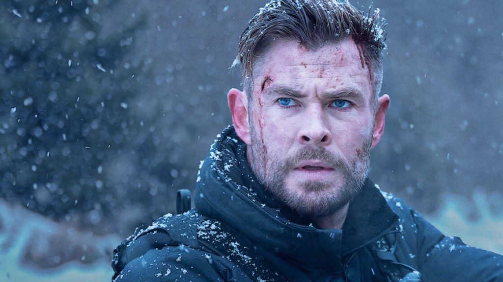 Chris Hemsworth Reveals Impressive Abs in Shirtless Pic & Fans Are Losing It