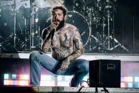 Post Malone Strips Off for Kim Kardashian