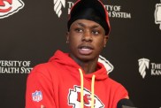 NFL's Xavier Worthy Reacts to Huge Taylor Swift Shout-Out
