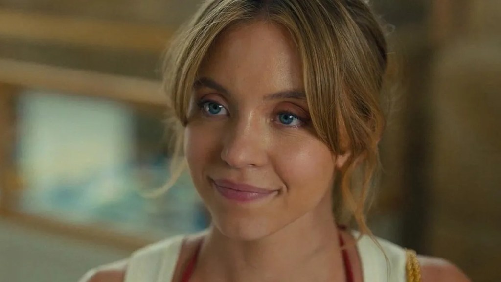 Sydney Sweeney Wore Plunging Neckline Dress With Scooter Braun in Resurfaced Video