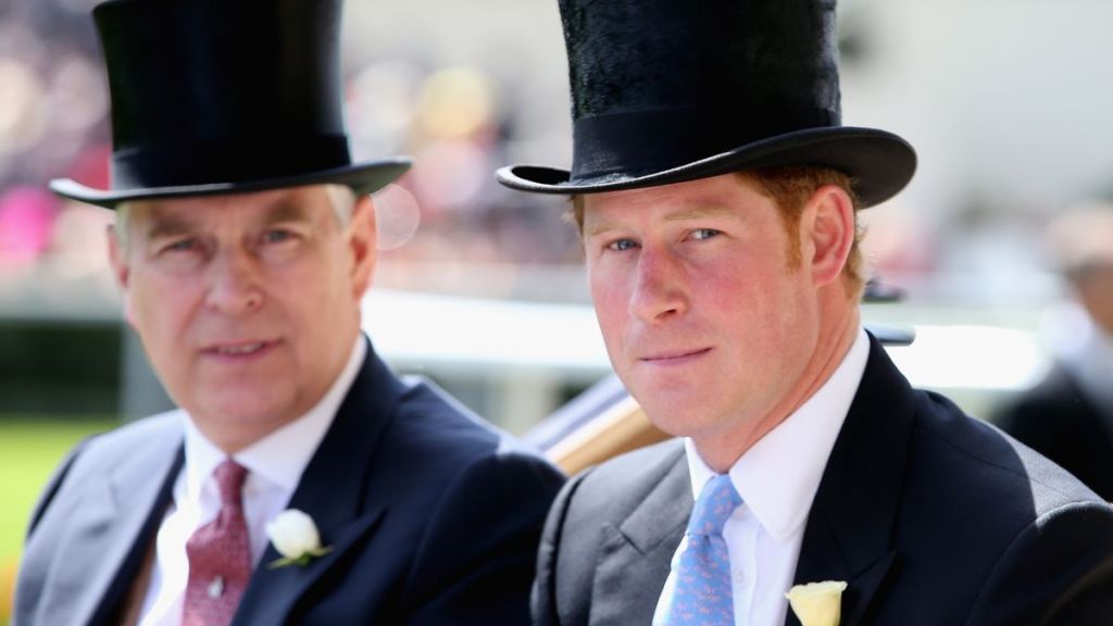 Prince Harry Prince Andrew fight