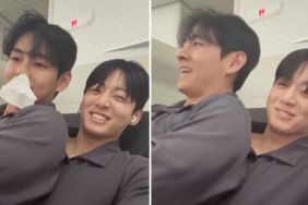 BTS’ Jungkook Gets Goofy in V’s Gym Video