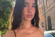 Dua Lipa Flaunts Risqué Dress With Faux Thong Feature in Birthday Photos
