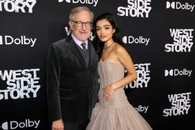 Steven Spielberg Kisses Rachel Zegler as They Reunite 