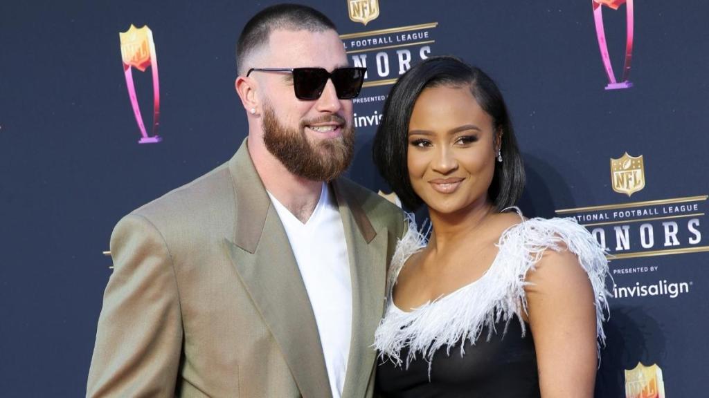 Fans React to Travis Kelce's Ex Kayla Nicole in Unbuttoned Shirt: 'Looks Like Ciara'