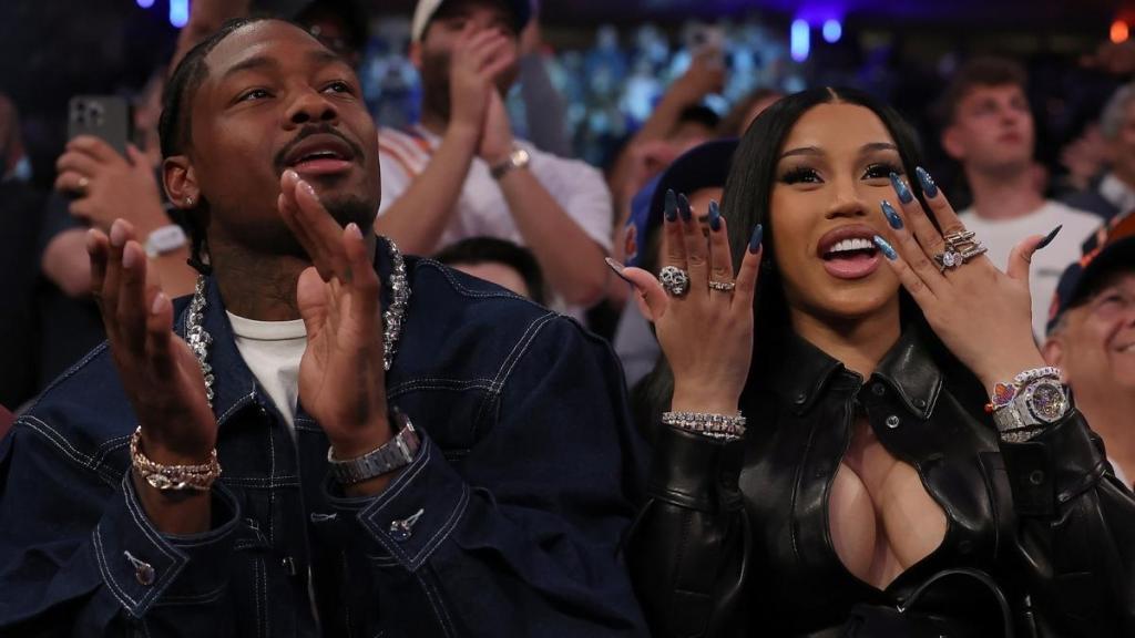 Pregnant Cardi B Claps Back at Stefon Diggs Paternity Drama: 'We’ll Figure It Out, B****'