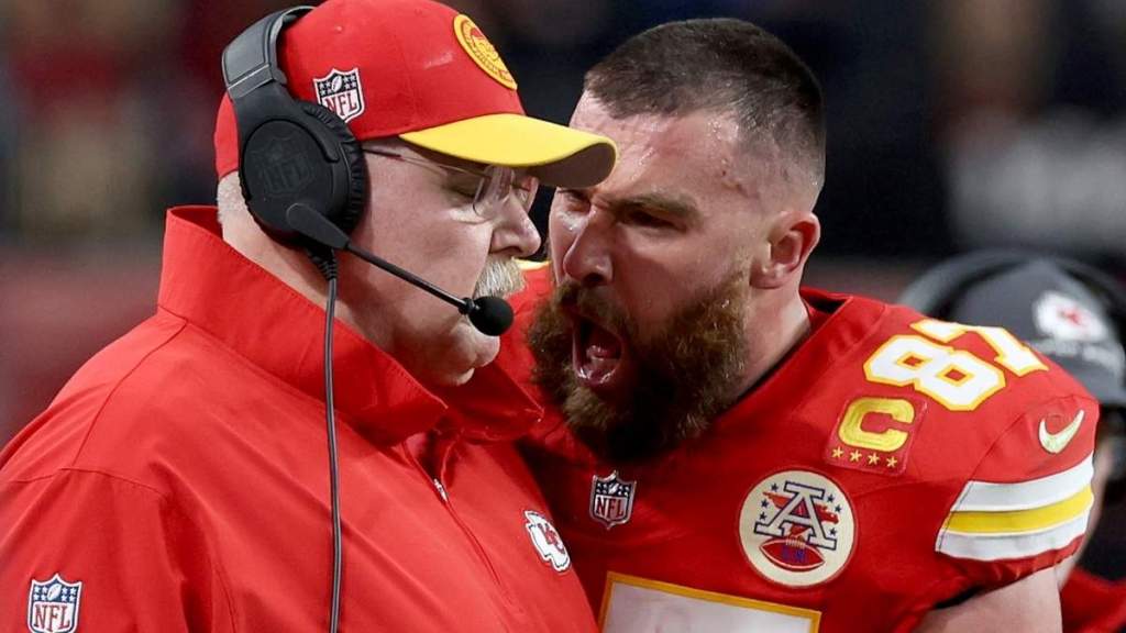 Chiefs' Andy Reid Calls Travis Kelce 'Emotional Guy' Amid Outburst