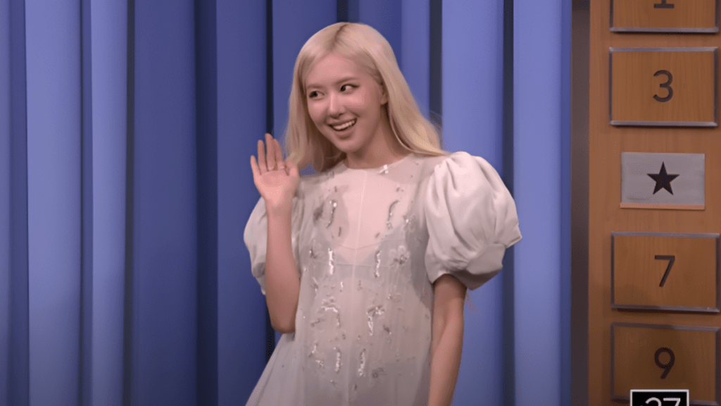 BLACKPINK's Rose Gives 'Angelic' Vibes in Sheer Dress